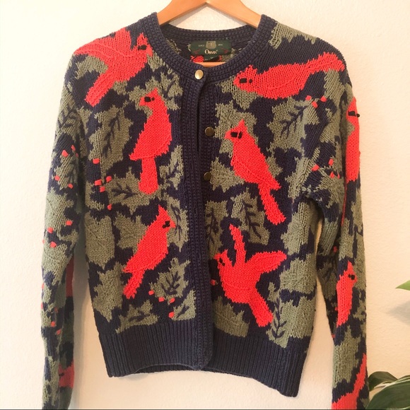 Sweaters - Vintage Bird Cardigan